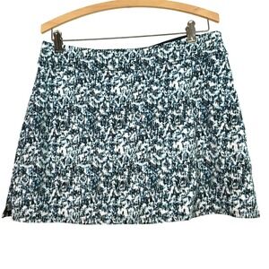 Tranquility by Colorado Clothing Athletic Skort Abstract Blue Print Medium